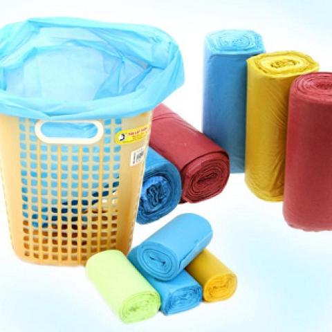 1KG gồm 3 cuộn túi đựng rác nhiều size