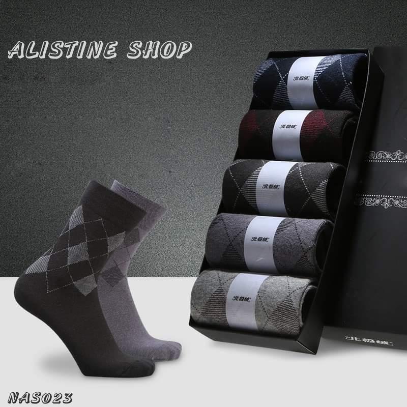 [Hàng có sẵn giao nhanh] Vớ nam khử mùi chống thối / Vớ công sở văn phòng / Vớ cao cấp / Vớ cổ cao / Vớ hộp / Combo 5 đôi