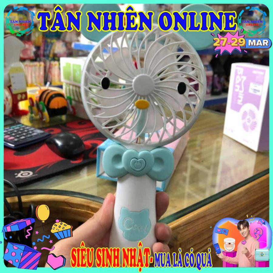 Quạt mini cầm tay hình thú siêu đáng yêu giá rẻ