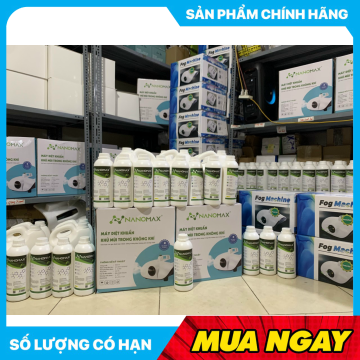 Dung dịch sát khuẩn nano cho máy khử khuẩn, dung dịch nano bạc khử khuẩn - Dùng diệt khuẩn phòng, ô tô