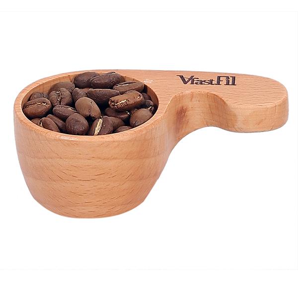 Muỗng gỗ đong cafe VfastFil Lux: Muỗng gỗ đong cà phê được làm bằng gỗ beech tự nhiên, thể tích 30ml đong 10g cafe thích hợp với dụng cụ cafe pha phin