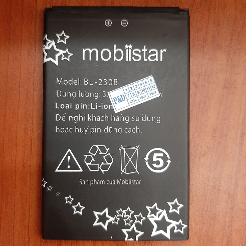 PIN MOBIISTAR BL-230B / LAI YUNA 1