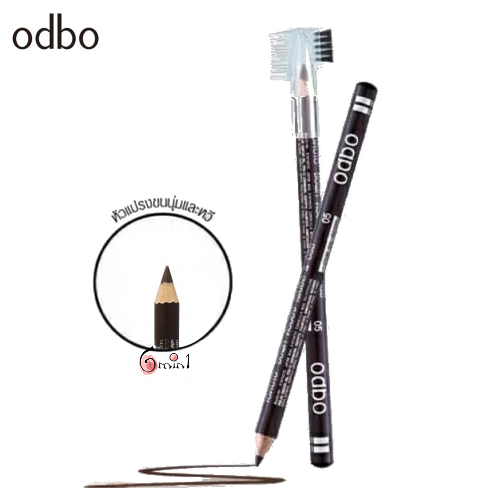 Chì kẻ mày odbo thái lan nâu không thấm nước