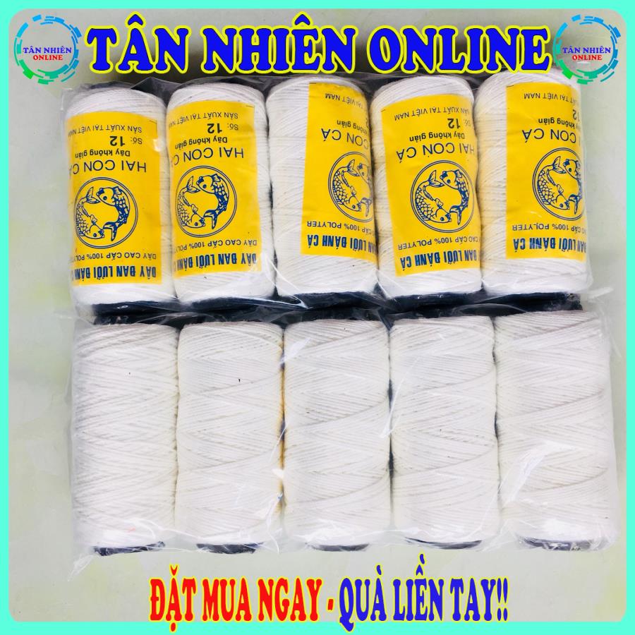 Dây thả diều giá rẻ chỉ cá không giãn chất lượng cao, thả diều thả ga