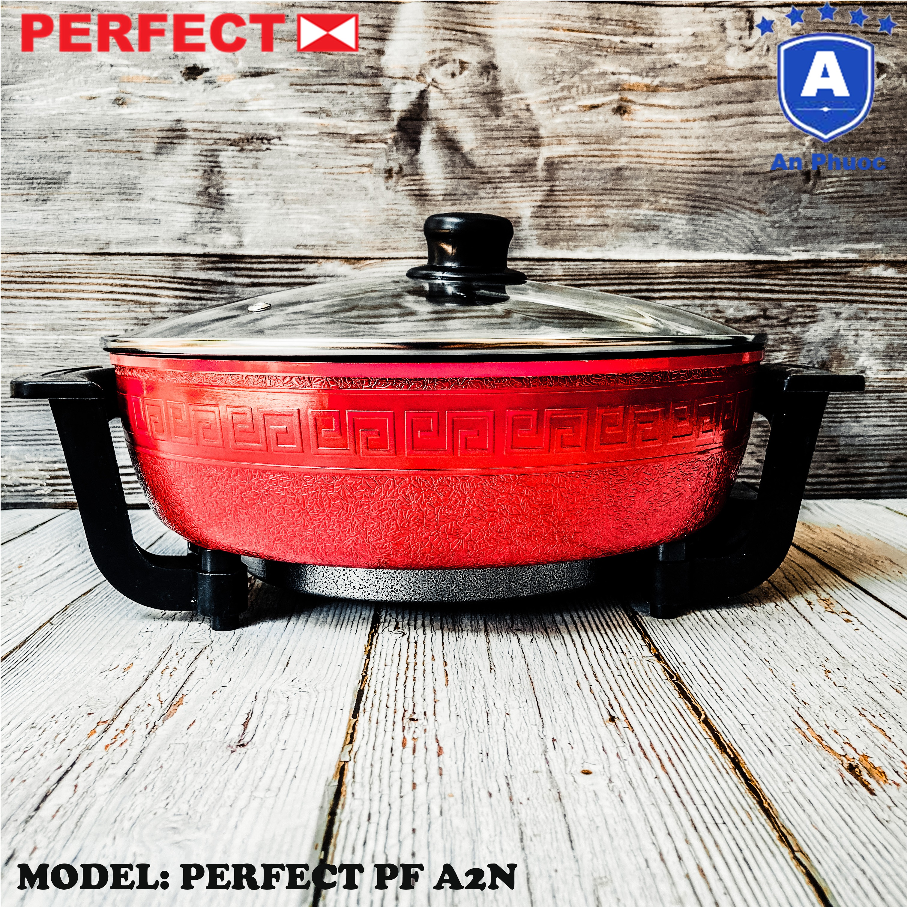 Nồi lẩu đôi uyên ương perfect pf a2n | dung tích 6l | sử dụng cho bàn ăn 5 người | bảo hành chính hãng 12 tháng