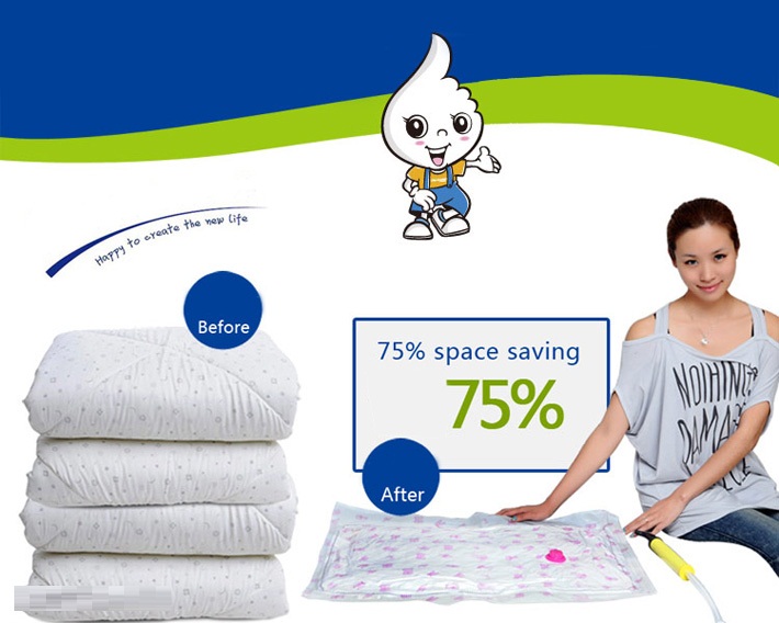 Bộ 8 Túi Hút Chân Không Tặng Bơm Tay