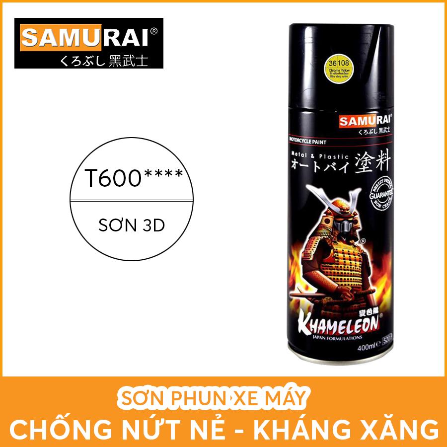 Sơn samurai 3d màu xanh tím t600*