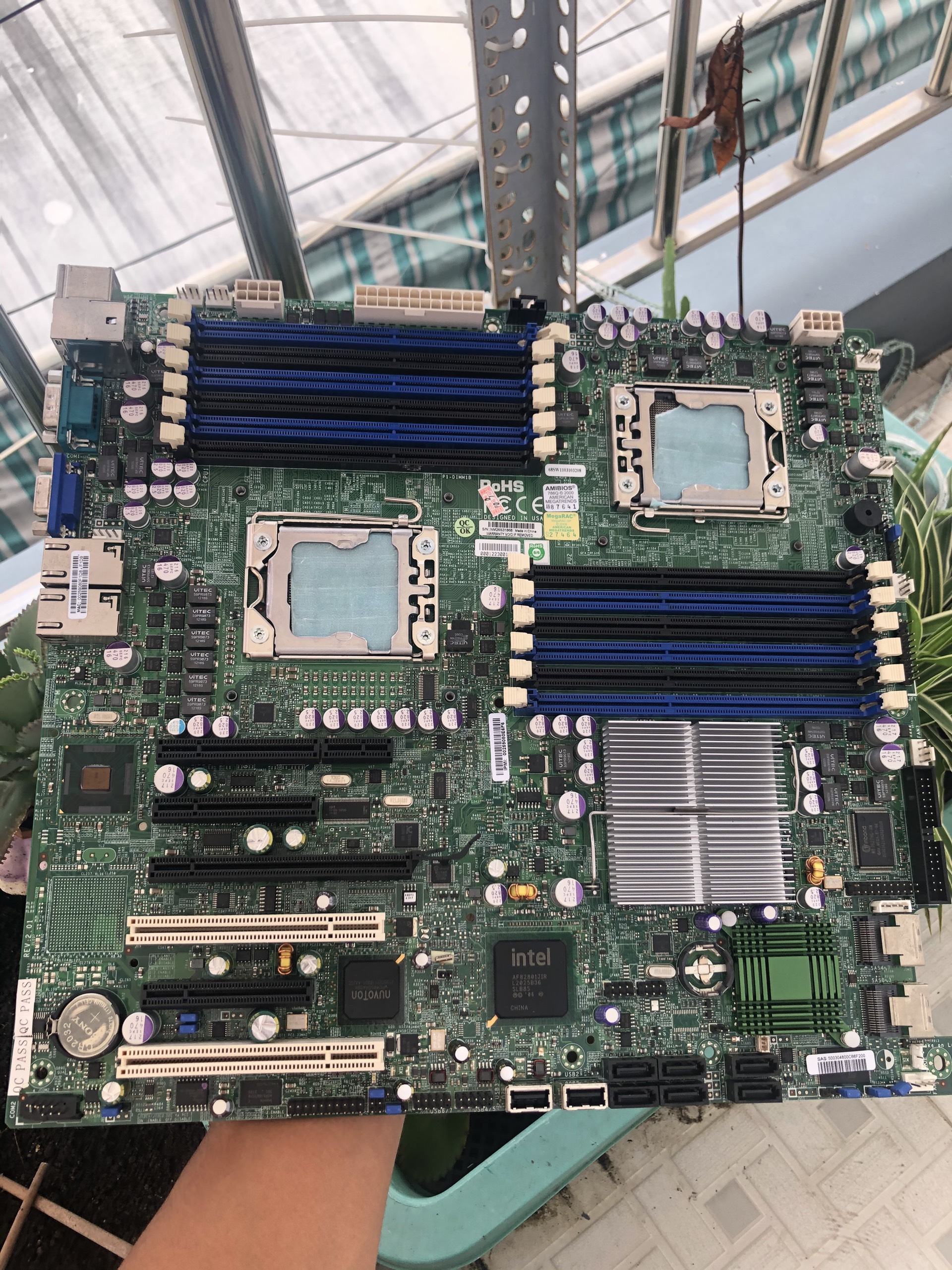 Combo Main X8DT3 + 2CPU X5670 + 32Gb Ram ECC REG