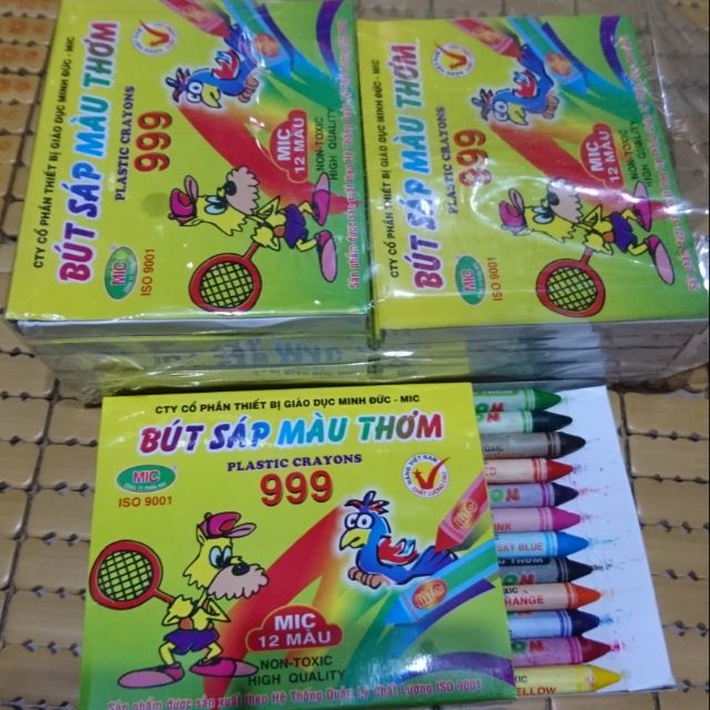 sáp míc 12 màu (1 hộp)