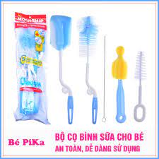 Bộ cọ bình sữa- Chổi cọ bình sữa- vệ sinh núm ti