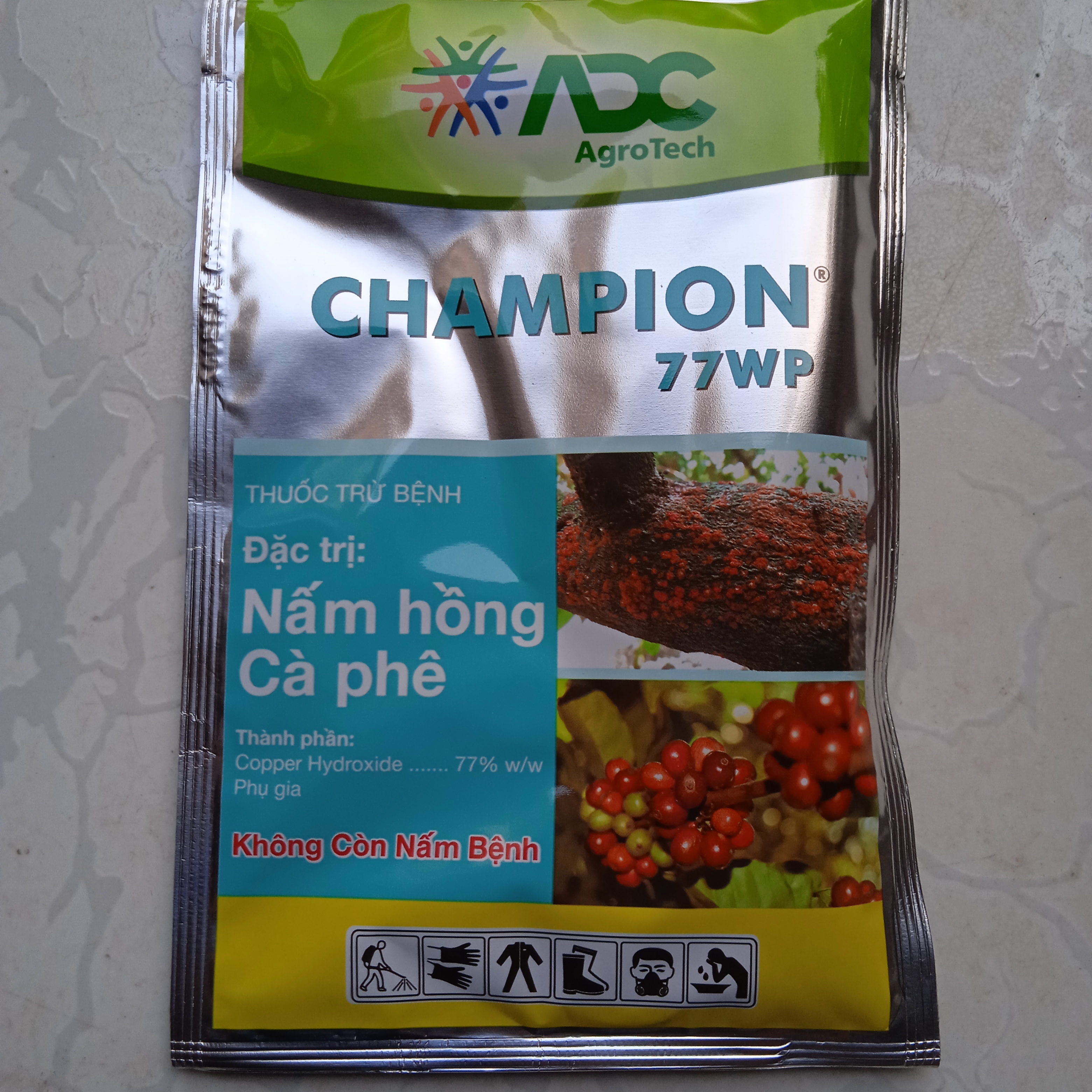 Champion 77WP Thuốc trừ bệnh thán thư nấm hồng (100gr)