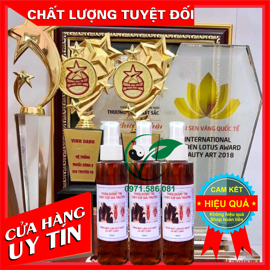 Thảo dược diệt chấy chí. dầu gội diệt chấy chí. hàng công ty