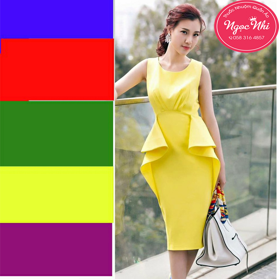Thuốc Nhuộm Quần Áo Màu Vàng