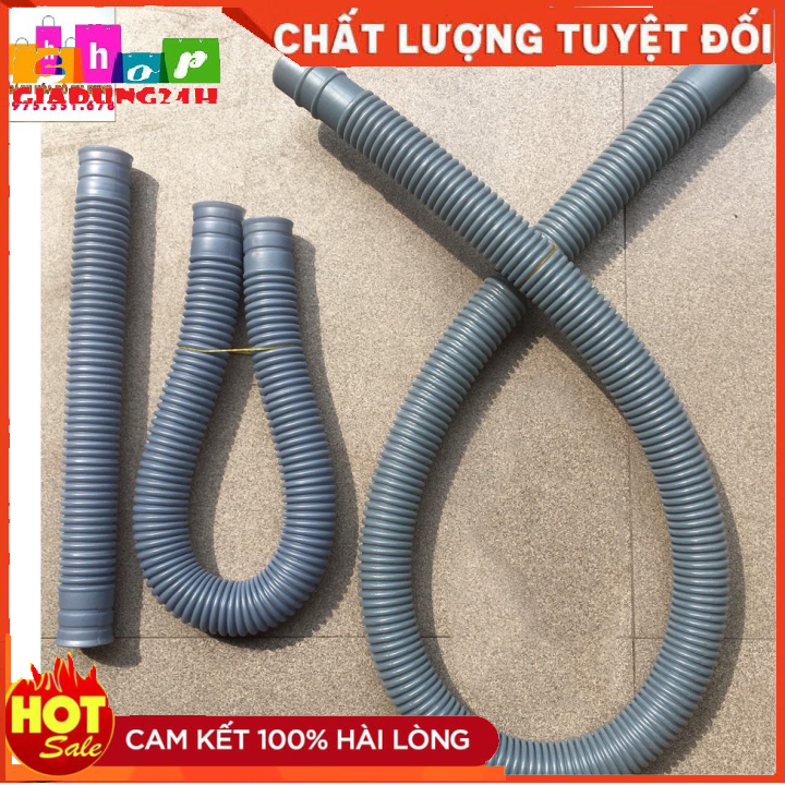 Ống thoát nước máy giặt, chậu rửa bát loại dài từ 0,6m đến 1,2m