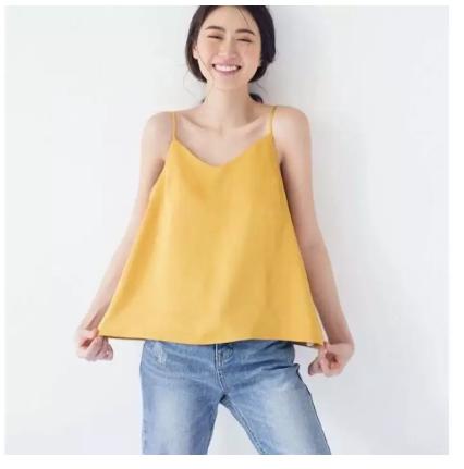 [HCM]Áo kiểu 2 dây cổ tim thời trang