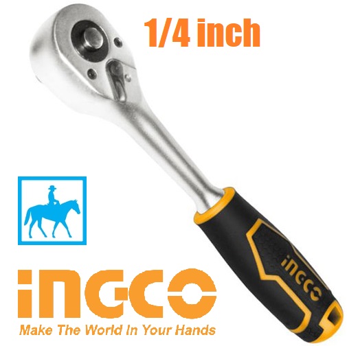Cờ lê lực cần siết 2 chiều 1/4inch INGCO hrth0814
