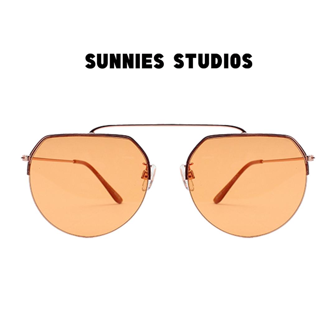 Kính mát Sunnies Studios Gọng Phi Công Rocky in Papaya