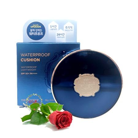 Phấn nước không trôi the face shop miracle finish waterproof cushion spf50 15g
