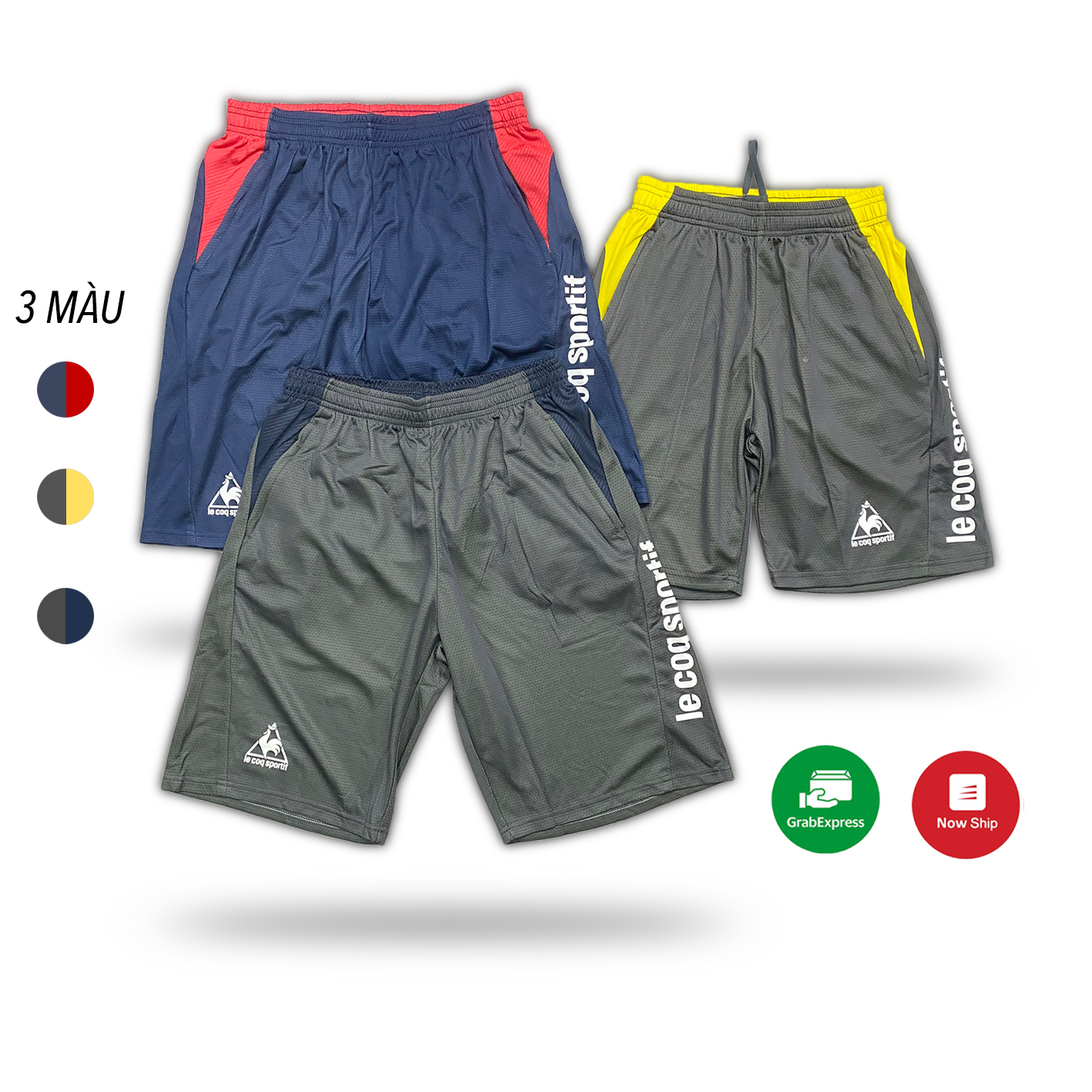 [ Tuấn Quán Thánh OUTLET] Quần gà thể thao in chữ siêu nhẹ, trăm nghìn lỗ thoáng