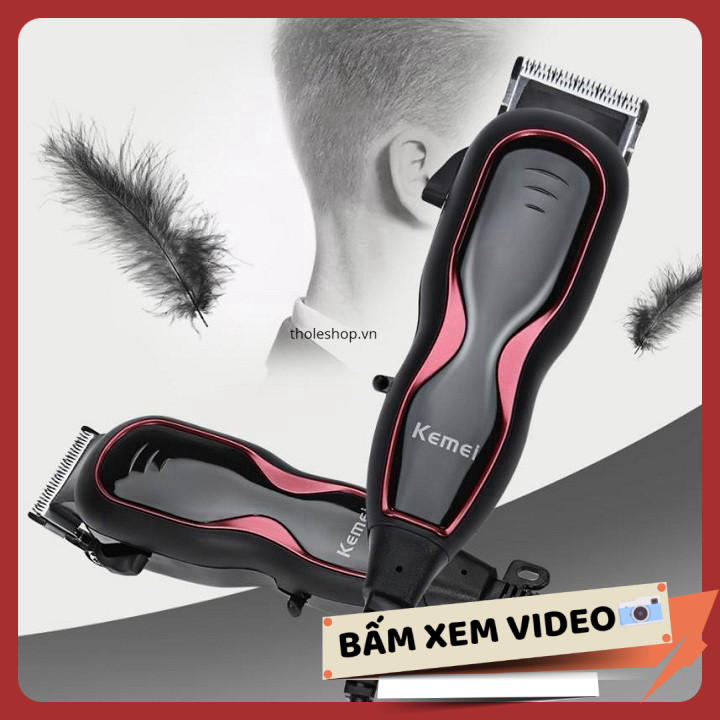 Tông đơ cắt tóc chuyên nghiệp - Tông đơ Kemei KM-1027, dụng cụ cắt tóc cao cấp, tông đơ cắt tóc tiện lợi siêu bền