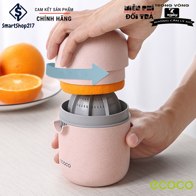Bộ Vắt Cam + Ép Hoa Quả (2 trong 1) Cao Cấp - Thương Hiệu Nhật Bản Ecoco