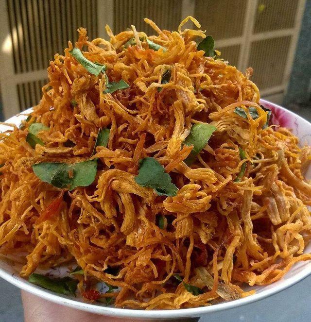 1kg khô gà lá chanh cay vừa