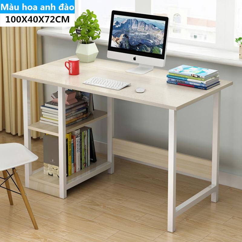 (MIỄN SHIP TOÀN QUỐC) Bàn máy tính xách tay bàn gỗ kệ sách 100x40x72cm bàn viết học sinh BGZ010 bàn đọc sách bé phòng ngủ phòng sách bàn Laba