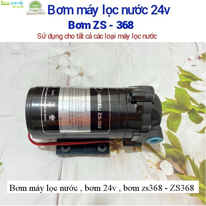 Bơm máy lọc nước , bơm 24v , bơm zs368 - zs368