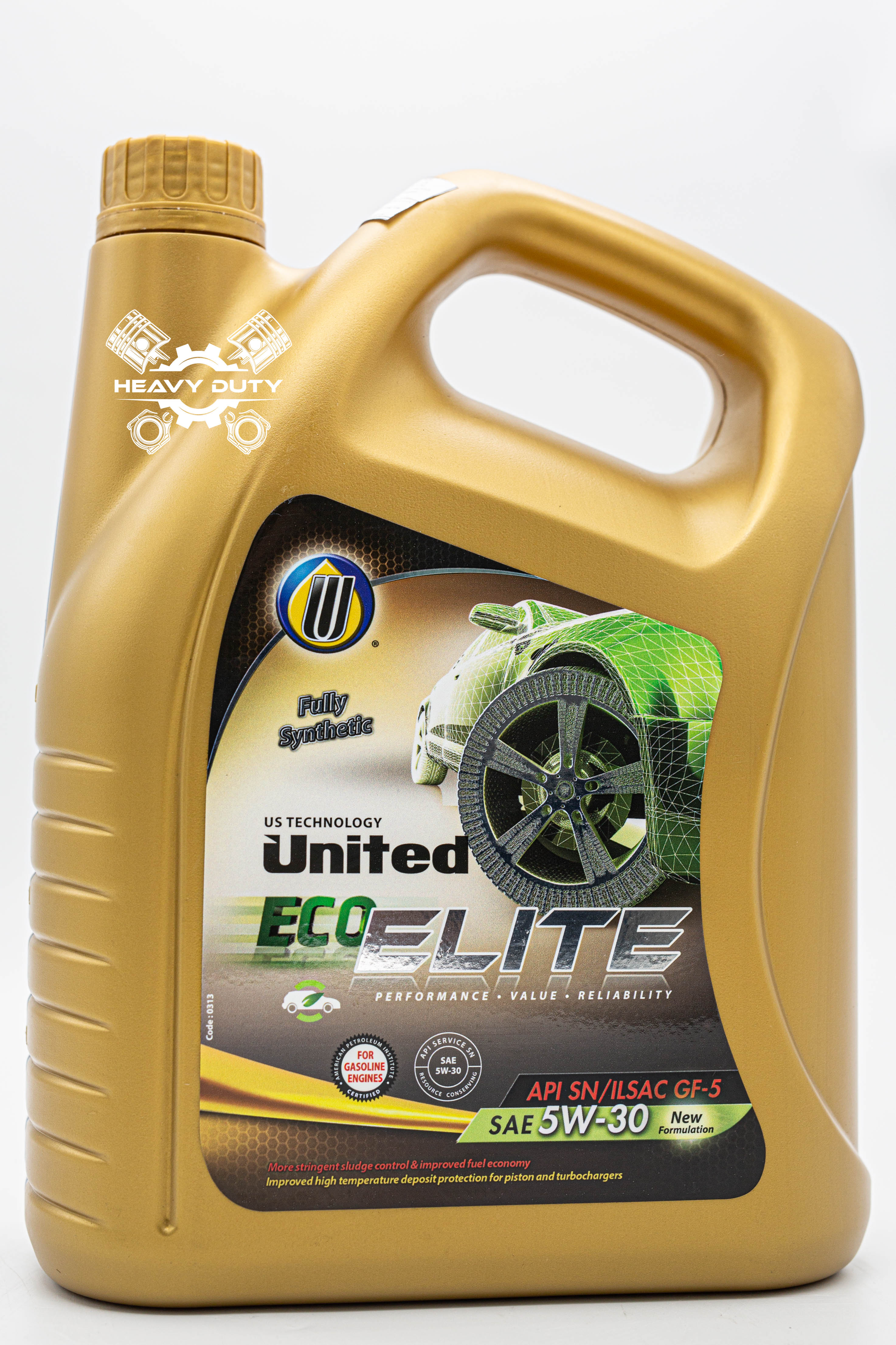 Nhớt oto máy xăng united eco elite fully synthetic 5w-30 4l