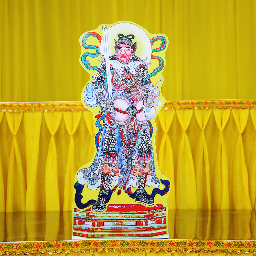 Tranh hộ pháp ác 40cm xốp