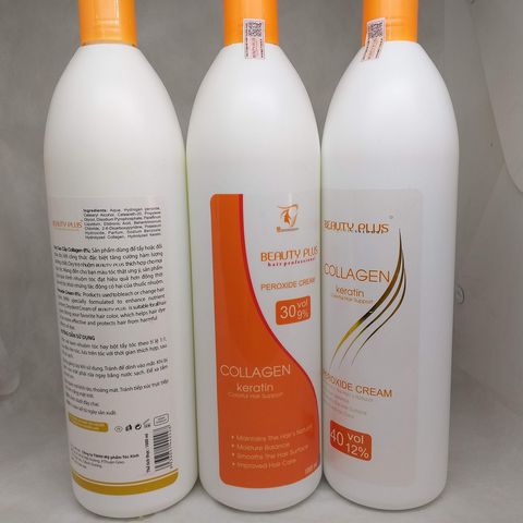 [HCM]Dung dịch trợ nhuộm OXY Beauty Plus 1000ml ( 3% 6% 9% 12% )