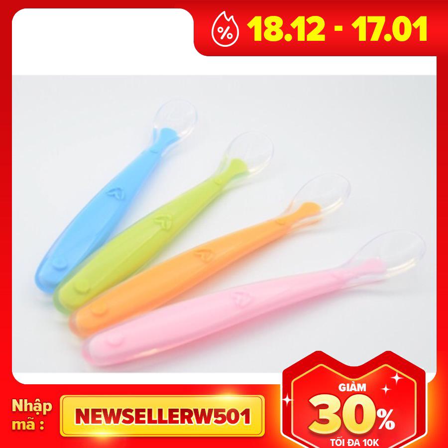 Thìa Silicon Mềm Dẻo cán to