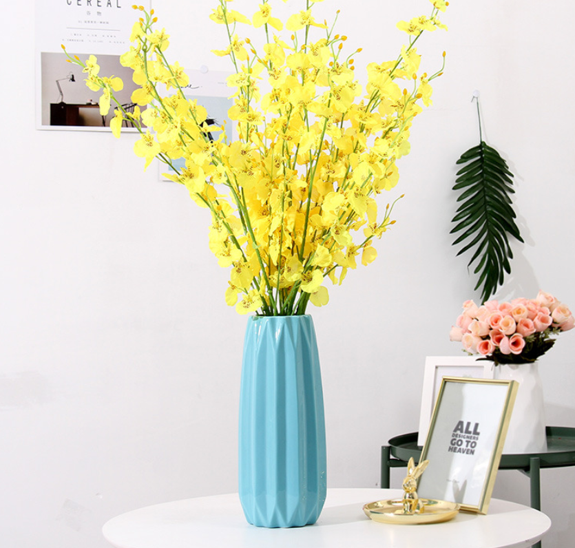 Lọ hoa bằng gốm sứ độc đáo phong cách Châu Âu BH1063.2- Bình lọ cắm hoa