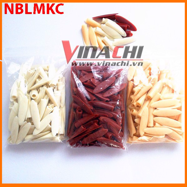 Nút nhựa bịt lỗ mũi khoan chéo 9.5mm vàng nhạt - túi 100 cái nút bịt lỗ mũi khoan chéo