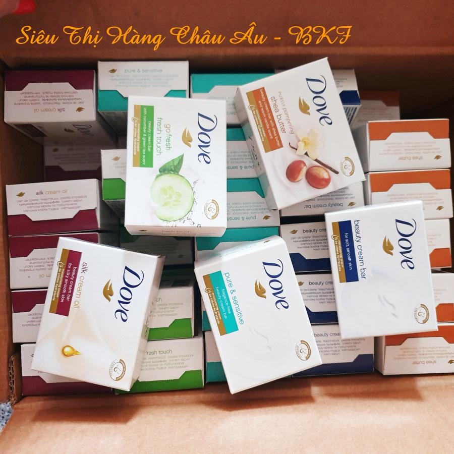 Cục xà bông Dove đủ màu mùi - 100g
