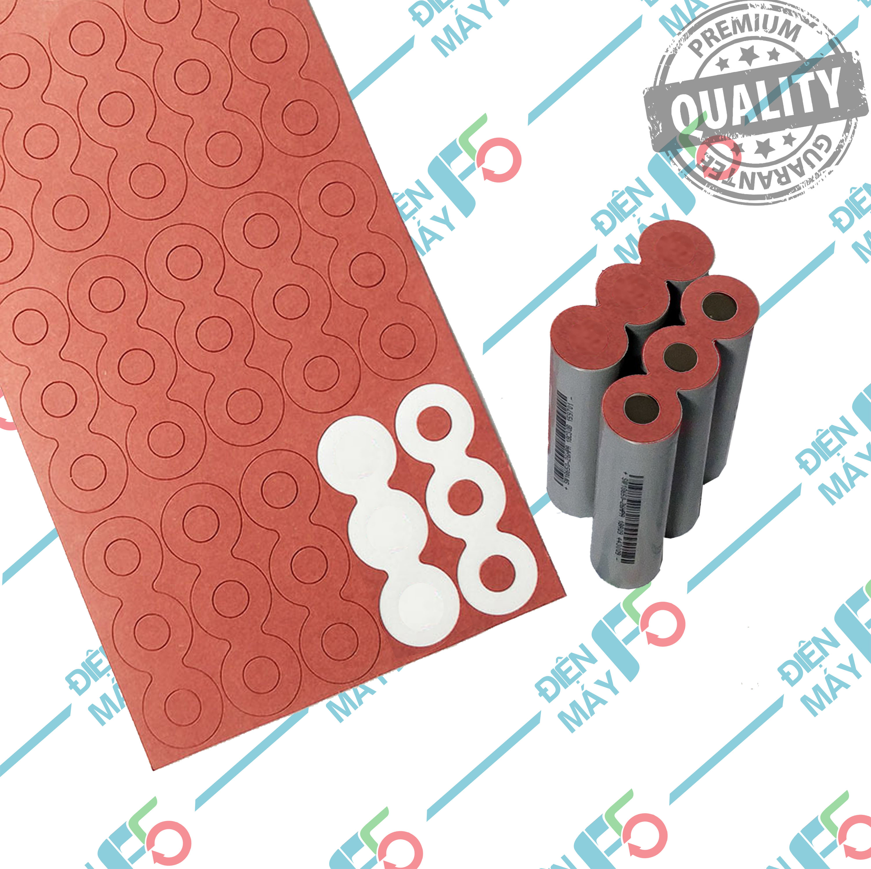 Dmf5 miếng dán cách điện 3 cell 18650