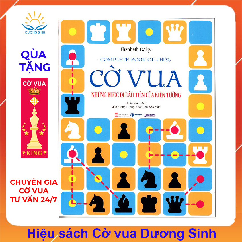 Sách cờ vua - chơi cờ vua cùng bé – những bước đi đầu tiên của kiện tướng, quyển 3 - hiệu sách cờ vua dương sinh