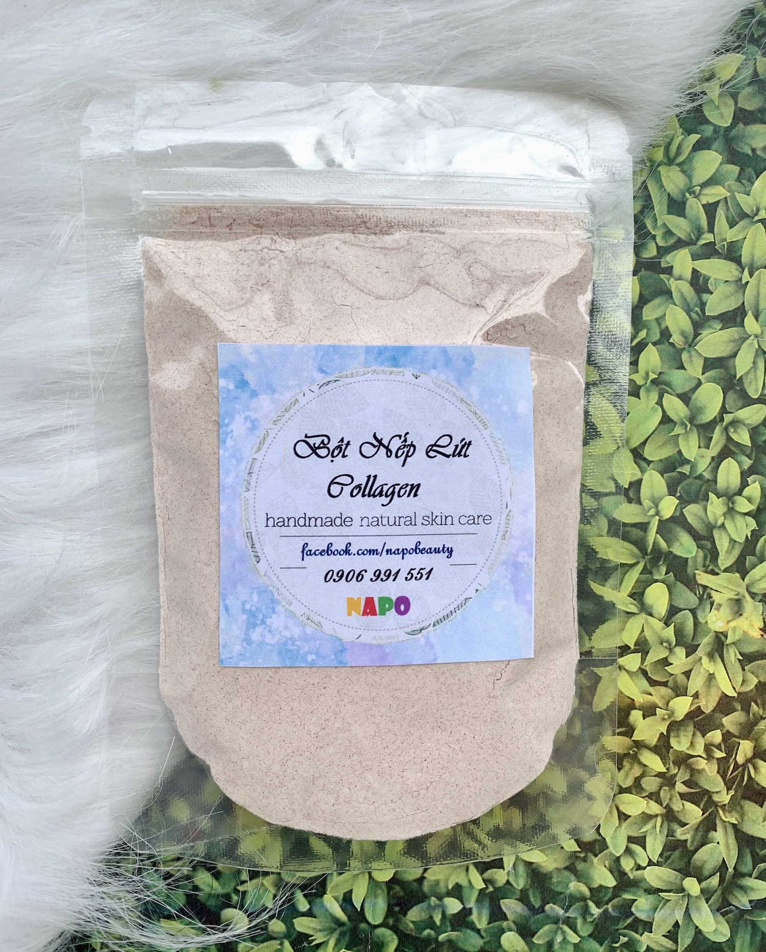 Bột Cám Gạo Nếp Lứt - Giảm Mụn Cám, Mụn Đầu Đen