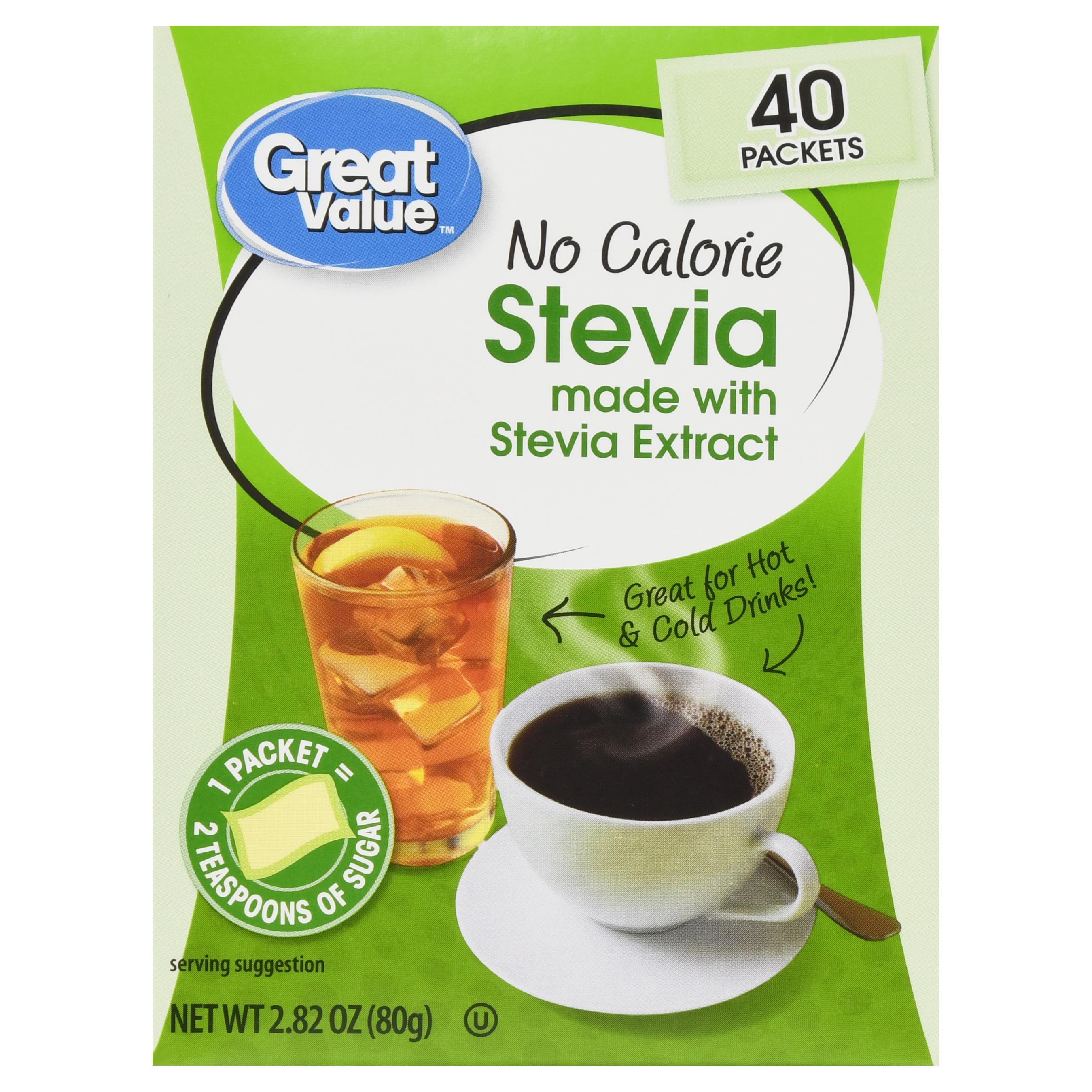 Hộp đường 40 gói 2gr cỏ ngọt Stevia Mỹ tiện lợi mang theo