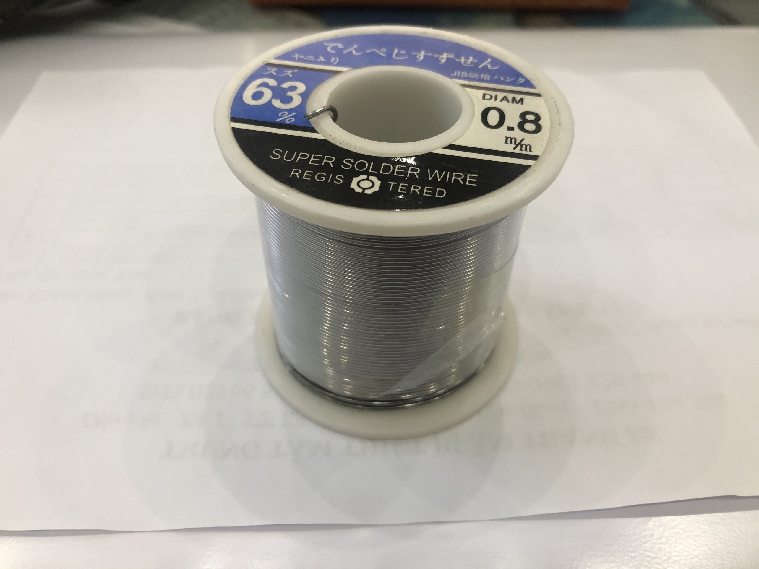 Thiếc hàn cuộn - 0.8mm