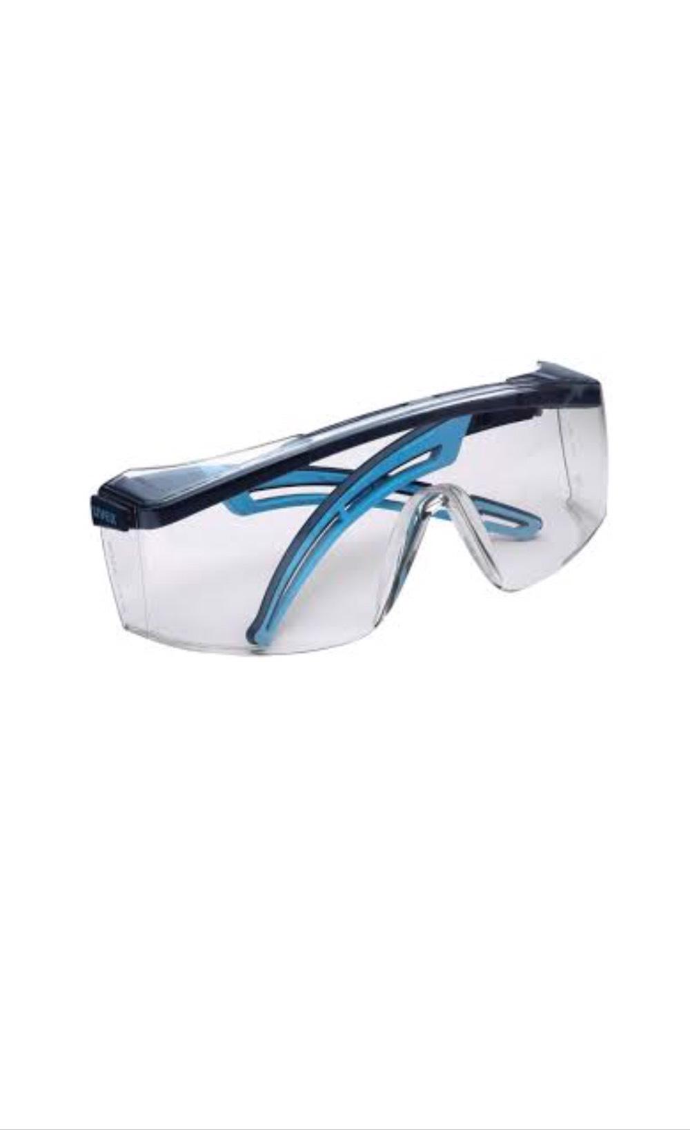 Kính bảo hộ UVEX 9164065 Astrospec 2.0 gọng Xanh/Xanh nhạt Clear Optidur NCH Len