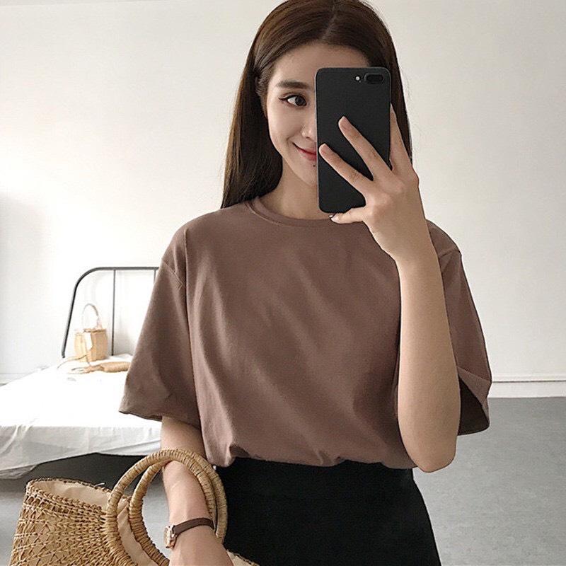 Áo thun nữ cổ tròn basic