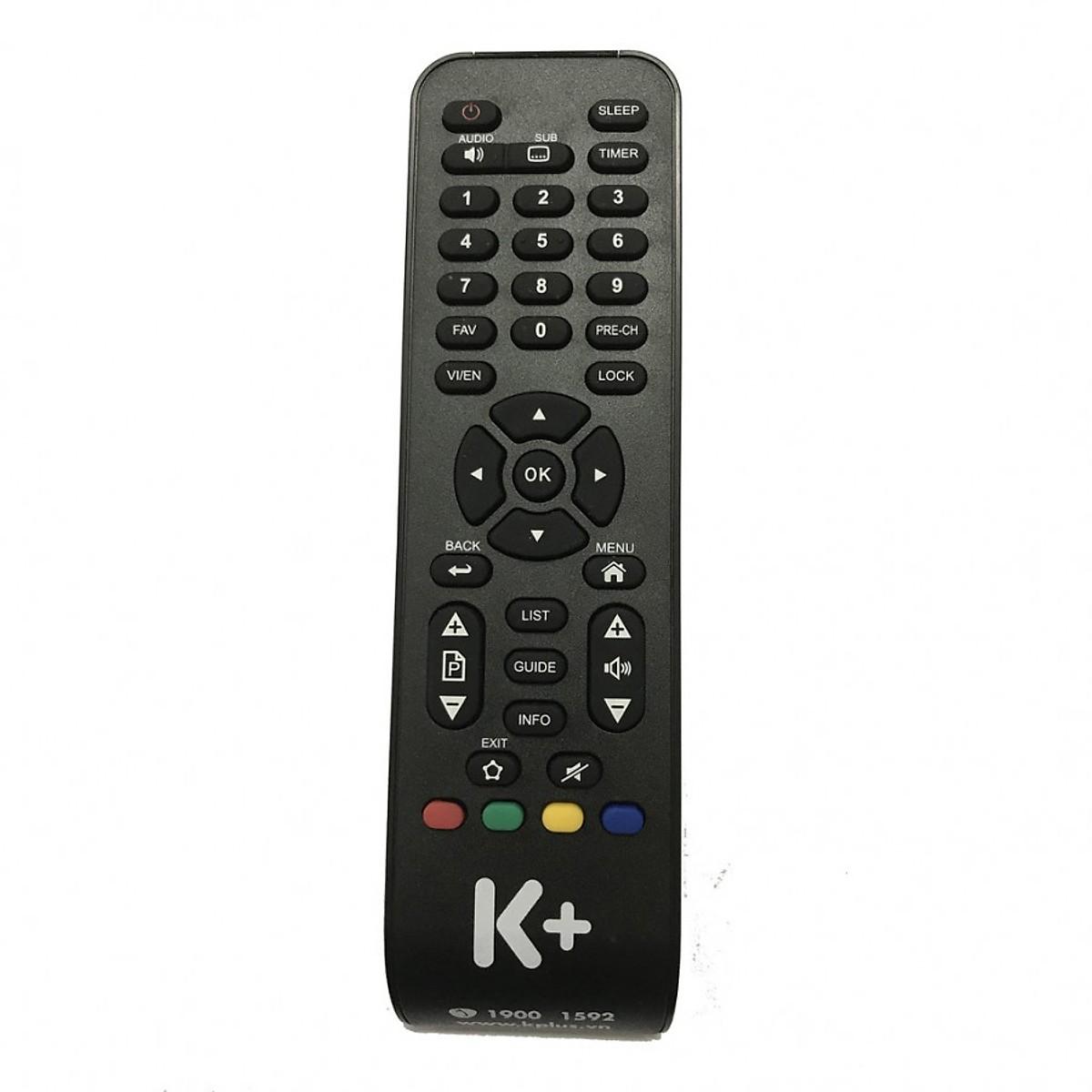 Điều khiển đầu kts k+ hd đời mới chính hãng