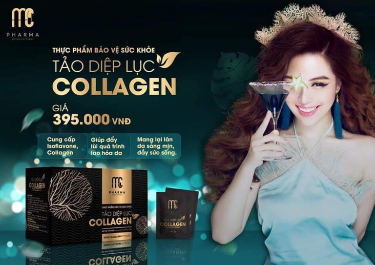 Tảo Diệp Lục Collagen Magic Skin