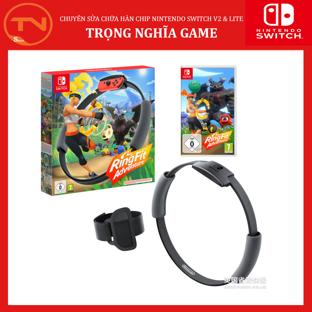 Game Ring Fit Adventure Nintendo Switch Cho máy Nintendo Hàng Nhập Khẩu Korea