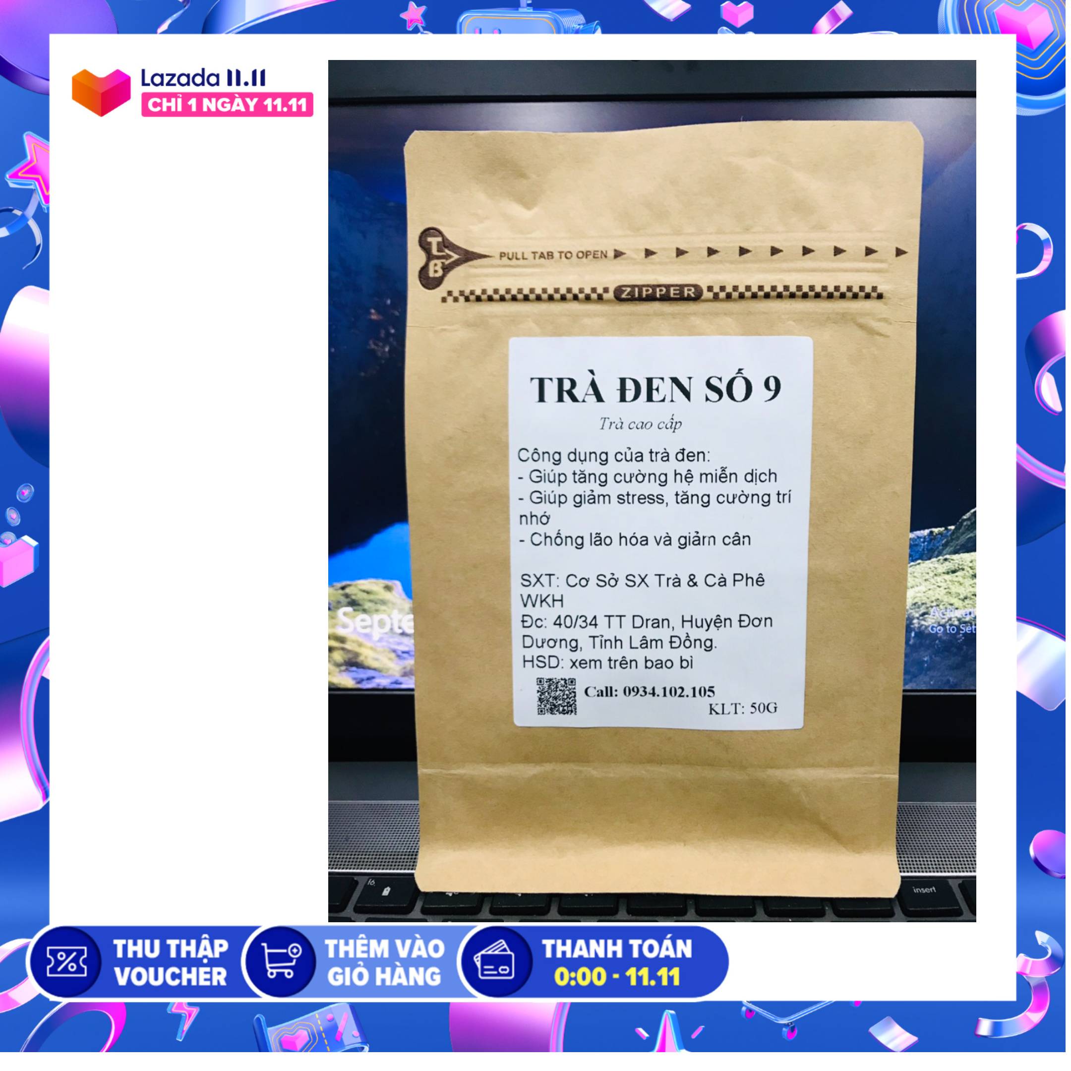 [HCM]50g Trà Đen Số 9 Thanh nhiệt cơ thể hỗ trợ giảm cân làm nguyên liệu trà sữa trân châu đường đen trà sữa tự pha trà sữa thái xanh an toàn