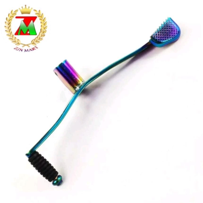 Cần số xe máy titan 7 màu, cần sang số xe máy là đồ chơi, phụ tùng xe máy cho độ xe máy chất chơi thuộc tổ lái