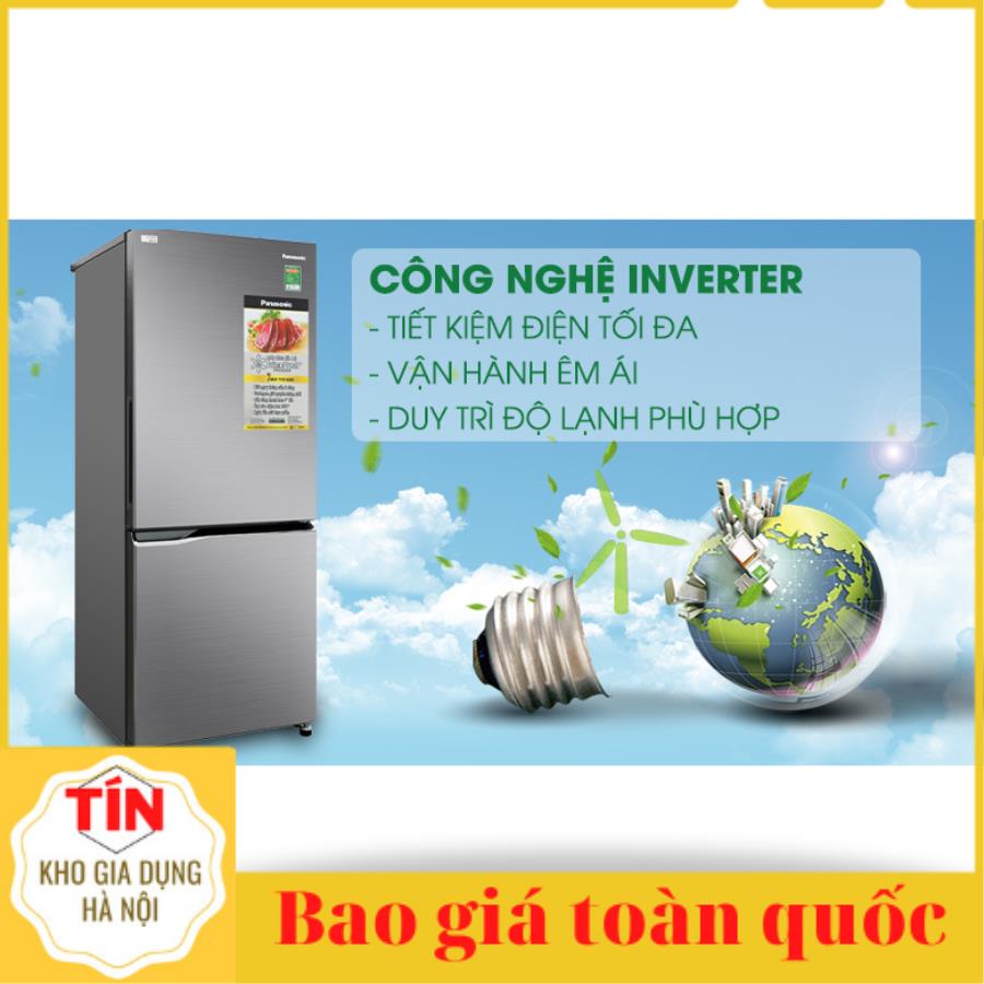 Tủ lạnh panasonic inverter 255 lít nr-bv280qsvn- ngăn đá dưới- ngăn cấp đông mềm