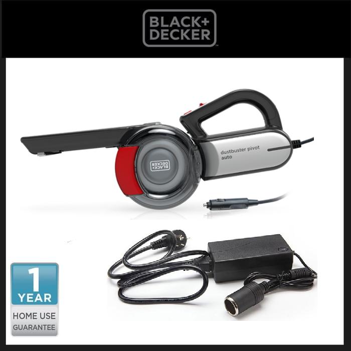 Máy Hút Bụi Cầm Tay Ô Tô Black&Decker Thế Hệ 2 (tặng kèm bộ chuyển đổi có thể dùng trong nhà)