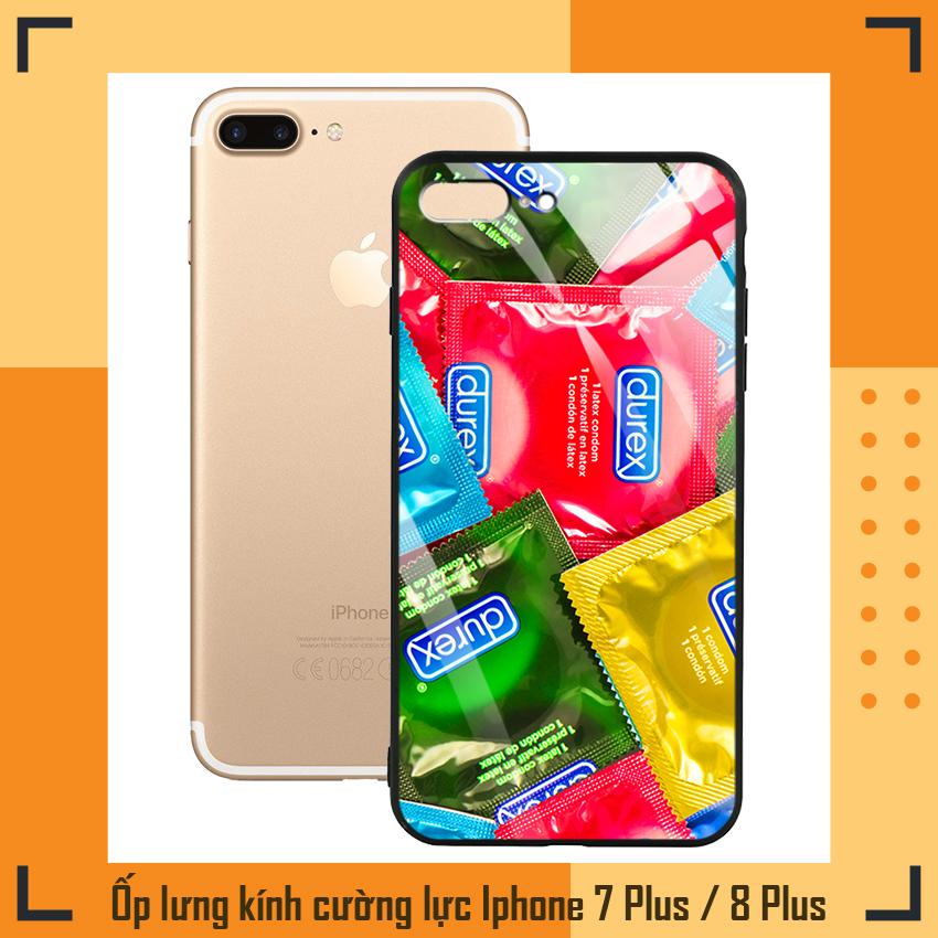 Ốp lưng iphone 7 plus / 8 plus - mặt kính cường lực - 03004 7810 durex02